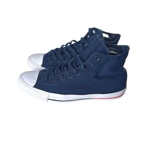 Converse Chuck Taylor All Star High Top Navy Blue Canvas Sneakers Mens 12